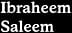 Ibraheem Saleem